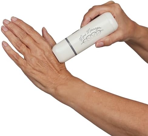 Norco Mini Massager – Portable Massage Gun for Scar Tissue Break Up, Massage, Hand, Finger, and Muscle Relief with 3 Silicone Attachments | NC70209