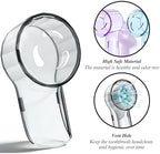 12pcs Electric Toothbrush Covers, Travel Tooth Brush Cover Caps- Dustproof Toothbrush Protector, Portable Toothbrush Organizer for Adults, Hygienic Head Caps for Home and Travel