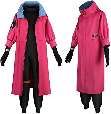 Vash the Stampede Costume Cloak Trench Trigun Vash Cosplay Outfit Uniform Halloween Men