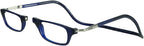 Clic Magnetic Reading Glasses for Men or Women, Computer Readers, Original Long