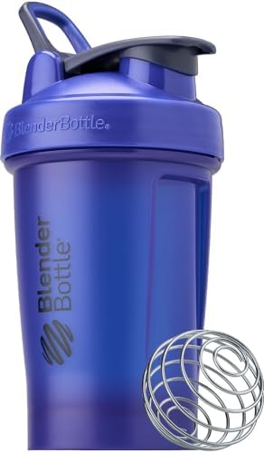BlenderBottle Classic V2 Shaker Bottle Perfect for Protein Shakes and Pre Workout, 20-Ounce, Reflex Blue