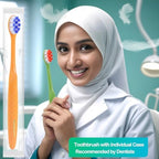 Extra Soft Toothbrushes for Adults, with 20000 Micro Nano Bristles, for Sensitive Teeth and Gum Recession (Compact Head, 5 Count, Family Value Set)