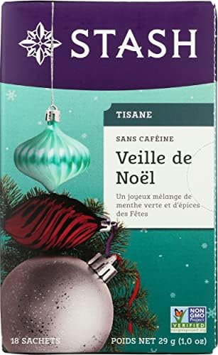 Stash Tea Company, Christmas Eve Herbal, 18 Count