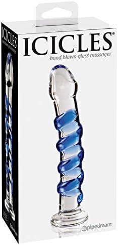 Pipedream Icicles No 5 & Icicles No 7 Glass Dildo Bundle