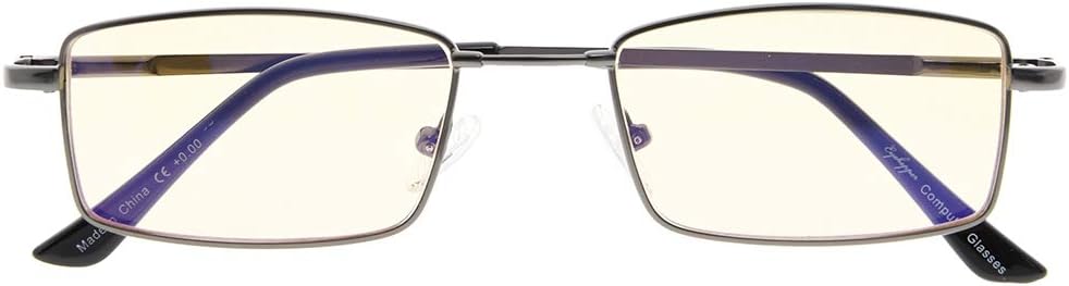 CessBlu Blue Light Blocking Reading Glasses Bendable Bridge Computer Eyeglasses Women Men Readers