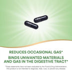 Nature's Way Activated Charcoal, Binds Unwanted Materials and Gas in the Digestive Tract*, 560 mg per 2-Capsule Serving, 100 Capsules (Packaging May Vary)