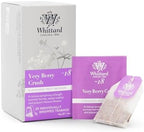 Whittard Tea Very Berry Crush 20 Individually Wrapped Teabags