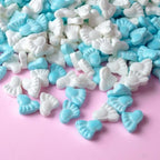 Oasis Supply Baby Shower Sprinkles & Sugar Shapes – Edible Decorations for Cakes, Cupcakes, and Cookies – Gender Reveal, Boy, Girl, and Neutral Party Baking Decorations - Blue Baby Feet