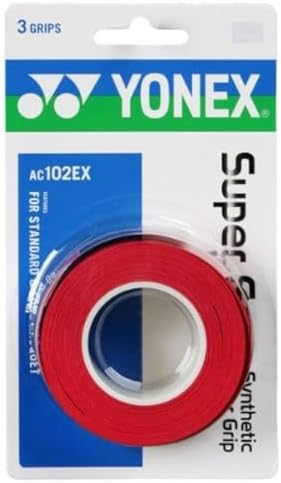 Yonex Overgrip Super GRAP 3 Pack - Tennis, Badminton, Squash - Choice of Colors