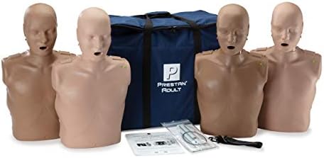 Prestan CPR Manikin Diversity Kit, 4-Pack Adult and 4-Pack Infant w. Feedback, AED UltraTrainers, and MCR Accessories
