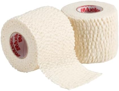 MUELLER Tear-Light Tape, White, 5 cm x 6.8m, 24 Rolls