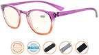 CessBlu Ladies Blue Light Filter Glasses Stylish Computer Eyeglasses for Women Reading