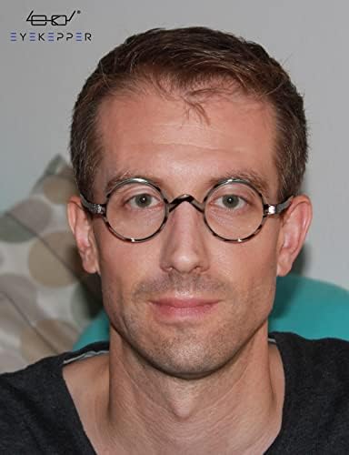 Eyekepper Round Reading Glasses a Little Large Than Vintage Professor Oval Readers