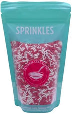 NCS Red & White Jimmies Edible Sprinkles – Cupcake, Cake & Cookie Decorations, 7 oz