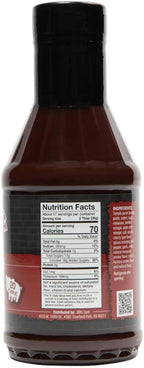 Three Little Pigs - Puff 'n' Huff Touch of Cherry BBQ Sauce - New Natural Formula - 21.3 oz.
