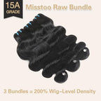 15A Cambodian Body Wave Bundles, 3 Bundles 18 20 22 Inch, Ultra Thin Double Drawn Sew In Weft, Unprocessed Raw Virgin Real Human Hair Extensions, Cuticle Aligned, Triple Lifespan, Reusable