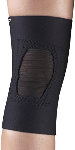 OTC Knee Support, Encircling Stabilizer Pad, Neoprene, Black, X-Large