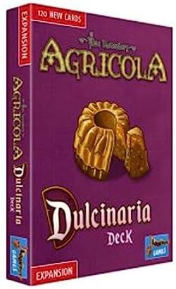Agricola (Revised Edition) Dulcinaria Deck Expansion | Strategy Game | Farming Game for Adults and Teens | Advanced Board Game | Ages 12+ | 1-4 Players | Avg. Playtime 90 Mins | Made by Lookout Games