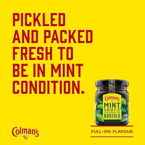 Original Colmans Classic Mint Sauce Imported From The UK England Colmans Of Norwich