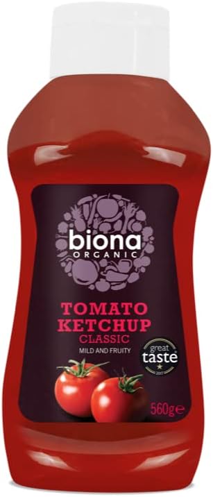 Biona Organic Ketchup Classic - Squeezy Bottle 560g