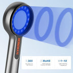 Woods Lamp Skin Analyzer, Easy to Hold and Carry Around, Woods Lamp Cat Ringworm, Detect All Kinds of Skin Conditions, No Special Training Required (2000 mAh Rechargeable Battery)