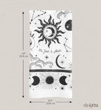 Karma Boho Tea Towels Cat 18" x 22"