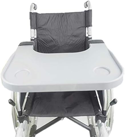 Lap Trays, Wheelchair Tray,Wheelchair Lap Tray Table Accessories,Medical Portable Child Chair,Universal Trays Desk Fit for Manual Powered or Electric Wheelchairs (Grey)