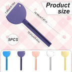 5Pcs Toothpaste Squeezer, Tube Squeezer, Metal Tube Presser Tubes Roller Tubes Wringer Keys Dispenser, Roller Dispenser Wringer Tools for Toothpaste Cosmetic Oil Cream Paint Squeezers