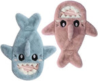 Hot Water Bottle Animal Cute Hot Water Bottle Hot Water Bag Hand Warmer Hot Water Bottle with Washable Plush Cover 1L Cute Shark Hot Water Bag Explosion and Leak Proof Cosy Soft Warm Water Bag with B