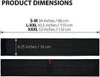 ORTONYX 6.25" Abdominal Binder for Men and Women/Postpartum Post-operative Post-surgery Wrap/Abdomen Navel Umbilical Hernia Support Belt / 524006 Black S/M