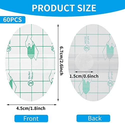 60 Pieces Ear Covers Waterproof Shower Swimming Ear Stickers Newborn Ear Plugs Disposable Ear Tape Ear Protectors Showering Surfing Snorkeling and Other Water Sport
