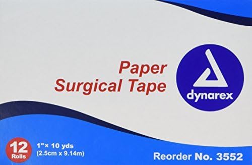 TAPE SURGICAL PAPER (12)DYN Size: 1"X10YD
