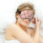 Sleep Mask,Blackout Eye Mask for Sleeping,Cute Axolotl Night Blindfold for Men Women