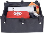 AROUY Walker Bag Under Seat for Four Wheel Rollator, Rollator Bag Tote Organizer Pouch Storage to Walkers for Senoirs, Walker Accessories (Black, M)