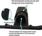Professional Massage Therapist Holster with Adjustable Belt, Massage Bottle Bag, Massage Lotion Holster,Black(XJ-1KD)