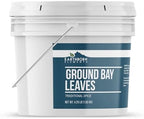 Earthborn Elements Ground Bay Leaves 1 Gallon Bucket, Bulk Size, Traditional Spice
