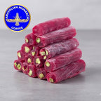 Handmade Turkish Delight Pomegranate Pistachio Lokum (125g) With Vitamin C, 20% High-Protein Formula, Made with Beetroot Juice (1)