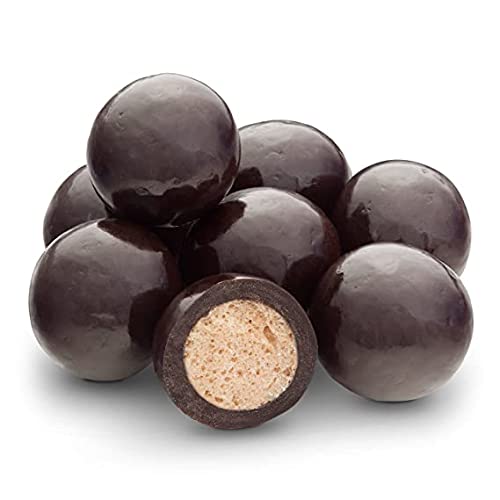Smarty Stop Gourmet Chocolate Covered Malt Balls Candy (Dark Chocolate, 1 Pound (Pack Of 1))