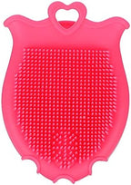 Beaupretty Silicone Shampoo Brush for Baby and Kids Soft Scalp Massager with Comfortable Grip Gentle Exfoliating Toddler Bath Scrubber for Hair Care