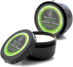 Taylor of Old Bond Street Lime Zest Fragrance Shaving Cream Bowl 150g (2-Pack) – Rich Lather for Traditional Shaving