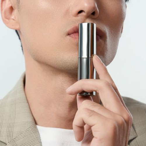 Naroote Ear and Nose Hair Trimmer, Rechargeable Electric Nose Hair Clipper with Multifunction, Ergonomic Grip, Type C Port & 360 Trimming for Ears, Eyebrows, Beard