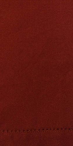 Dunroven House Hemstitch Napkin, Red