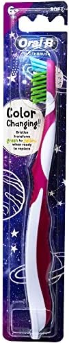 Oral-B Pro-Health Junior CrossAction Galaxy Toothbrush, Ages 6+, Soft - Pack of 3