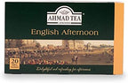 Ahmad Tea Black Tea, English Afternoon Teabags, 20 ct (Pack of 6) - Caffeinated & Sugar-Free