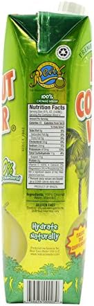 Real Coco Water, Brazillian Coconut Water, 1 Liter(ltr)