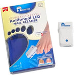 Nail Fungus Light Device for Toenails, Highly Effective Blue Light to Defeat Onychomycosis, Revolutionary Nail Fungus Solution Easy to Use at Home, Elderly White-BOR-B