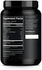 Beef Protein Powder, Vanilla - Dairy Free with Natural Collagen for Keto, Paleo, Bone Broth & Low Carb Diets, 2 Pound