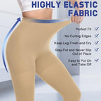Beister Medical Compression Pantyhose for Women & Men, Opaque Closed Toe 20-30mmHg Graduated Support Tight