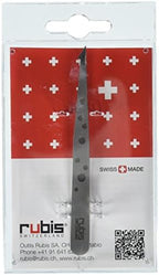 Rubis Switzerland Evolution/Elegance Two Tip Tweezer-Silver