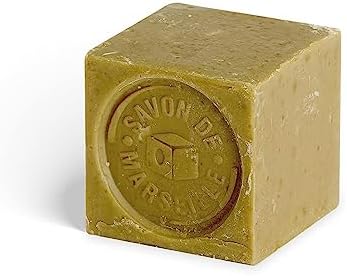 La Corvette Marseille soap cube OLIVE, boxed; ECOCERT 100g